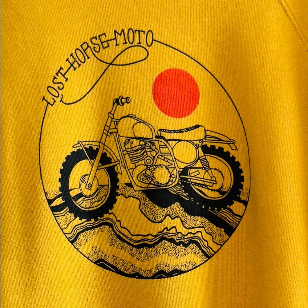 Lost Horse Moto Sweatshirt Joshua Tree XS